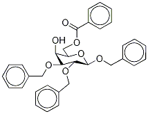 苄基2,3-二-O-苄基-6-O-苯甲酰基-beta-D-吡喃半乳糖苷结构式_313352-43-1结构式