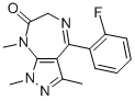 唑拉西泮结构式_31352-82-6结构式