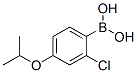 2-Chloro-4-isopropoxyphenylboronic acid Structure,313545-47-0Structure