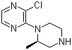2-氯-3-((R)-2-甲基-1-吡嗪基)吡嗪结构式_313657-76-0结构式