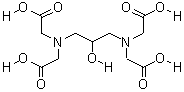 1,3-二氨基-2-丙醇-N,N,N,N-四乙酸结构式_3148-72-9结构式