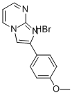 2-(4-Methoxy-phenyl)-imidazo[1,2-a]pyrimidine monohydrobromine Structure,31555-36-9Structure