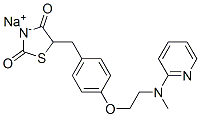 罗格列酮钠结构式_316371-83-2结构式