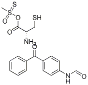 苯甲酮-4-羧酰胺半胱氨酸 甲烷硫代磺酸酯结构式_317821-69-5结构式
