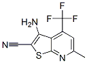 3-氨基-6-甲基-4-(三氟甲基)噻吩[2,3-b]吡啶-2-甲腈结构式_317840-08-7结构式