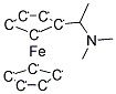 N,N-二甲基-1-二茂铁乙胺结构式_31904-34-4结构式