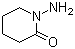 1-Amino-2-piperidone Structure
