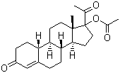 19-去甲-3,20-二酮-孕甾-4-烯-17-醋酸酯结构式_31981-44-9结构式