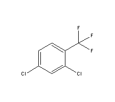 2,4-二氯三氟甲苯结构式_320-60-5结构式