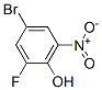 4-溴-2-氟-6-硝基苯酚结构式_320-76-3结构式