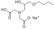 N-(3-正丁氧基-2-羟丙基)亚氨基二乙酸钠盐结构式_32046-75-6结构式