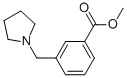 3-(1-吡咯烷甲基)苯甲酸甲酯结构式_321198-22-5结构式
