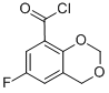 6-氟-4H-1,3-苯并二噁英-8-羰酰氯结构式_321309-29-9结构式