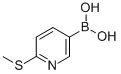 2-(Methylthio)-5-pyridinyl-boronic acid Structure,321438-86-2Structure