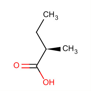 (R)-2-甲基丁酸结构式_32231-50-8结构式