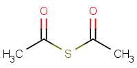 硫化乙酰结构式_3232-39-1结构式