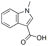 1-甲基-3-吲哚酸结构式_32387-21-6结构式