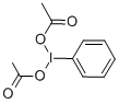 二乙酸碘苯结构式_3240-34-4结构式