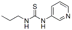 (8CI)-1-丙基-3-(3-吡啶)-2-硫代-脲结构式_32411-88-4结构式