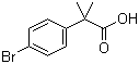 2-(4-溴苯基)-2-甲基丙酸结构式_32454-35-6结构式