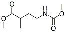 Butanoic acid,4-[(methoxycarbonyl)amino]-2-methyl-,methyl ester Structure,324752-89-8Structure