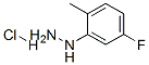 5-Fluoro-2-methylphenylhydrazine hydrochloride Structure,325-50-8Structure