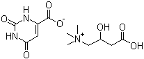 混旋肉碱乳清酸盐结构式_32543-38-7结构式