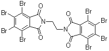 乙撑双四溴邻苯二甲酰亚胺结构式_32588-76-4结构式
