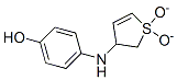 (9CI)-4-[(2,3-二氢-1,1-二氧化物-3-噻吩)氨基]-苯酚结构式_325984-63-2结构式