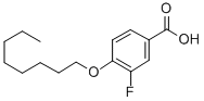 3-氟-4-n-辛基氧基苯甲酸结构式_326-78-3结构式