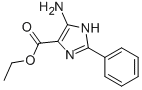 Ethyl-5-amino-2-phenylimidazole-4-carboxylate Structure,32704-59-9Structure
