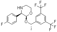 (2S,3r)-2-((s)-1-(3,5-bis(trifluoromethyl)phenyl)ethoxy)-3-(4-fluorophenyl)morpholine Structure,327623-37-0Structure