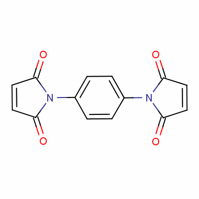 N,N-1,4-亚苯基二马来酰亚胺结构式_3278-31-7结构式