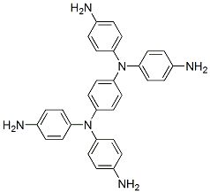 N,N,N,N-四(对氨基苯基)对苯二胺结构式_3283-07-6结构式