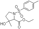 3-羟基-3-甲基-1-[(4-甲基苯基)磺酰基]-脯氨酸乙酯结构式_3284-52-4结构式