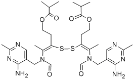 舒布硫胺结构式_3286-46-2结构式