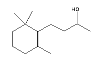 二氢-Β-紫罗兰醇结构式_3293-47-8结构式