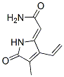 (2Z)-2-(3-乙烯-4-甲基-5-氧代吡咯-2-基)乙酰胺结构式_329314-76-3结构式