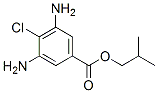 4-氯-3,5-二氨基苯甲酸异丁酯结构式_32961-44-7结构式