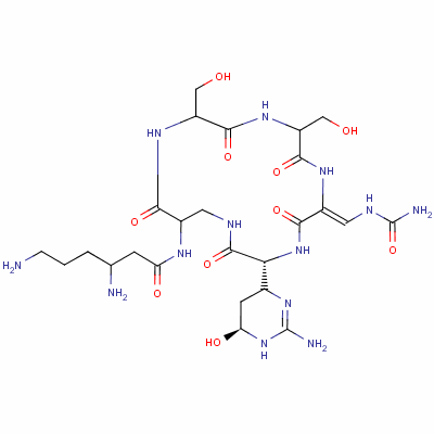 紫霉素结构式_32988-50-4结构式