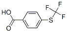 4-[(三氟甲基)-疏基]-苯甲酸结构式_330-17-6结构式