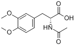 N-乙酰基-3-(3,4-二甲氧基苯基)-D-丙氨酸结构式_33043-37-7结构式