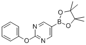 2-苯氧基-5-(4,4,5,5-四甲基-1,3,2-二噁硼烷-2-基)嘧啶结构式_330792-85-3结构式