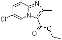 6-氯-2-甲基H-咪唑并[1,2-a]吡啶-3-羧酸乙酯结构式_330858-13-4结构式