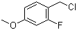 2-氟-4-甲氧基苄氯结构式_331-63-5结构式