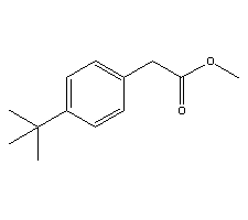 4-t-丁基苯基乙酸甲酯结构式_33155-60-1结构式
