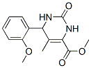 (9ci)-1,2,3,6-四氢-6-(2-甲氧基苯基)-5-甲基-2-氧代-4-嘧啶羧酸甲酯结构式_331658-36-7结构式