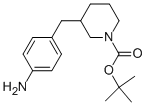 3-[(4-氨基苯基)甲基]-1-哌啶羧酸 1,1-二甲基乙酯结构式_331759-58-1结构式
