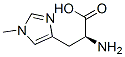 1-甲基-L-组氨酸结构式_332-80-9结构式