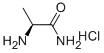 L-丙氨酰胺盐酸盐结构式_33208-99-0结构式